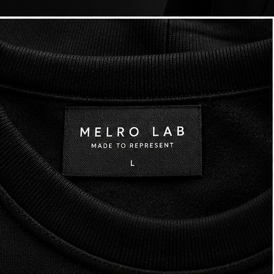 Inside label detail